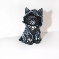 Mô hình xốp mèo đen trang trí halloween