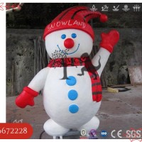 Mô hình người tuyết bằng xốp EPS - Mô trang trí Noel 