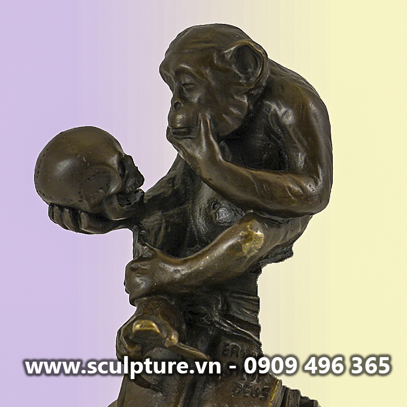 tượng điêu khắc kim loại giá rẻ